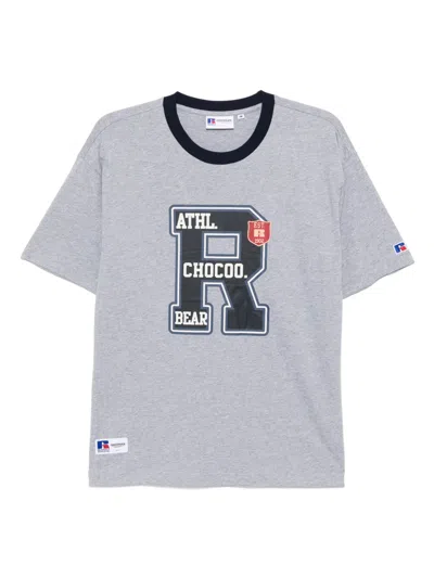 Chocoolate Graphic-print T-shirt In Gray
