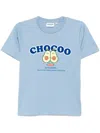 Chocoolate Graphic-print T-shirt In Blue