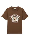 Chocoolate Graphic Print T-shirt In Brown