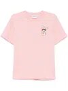 Chocoolate Graphic-print T-shirt In Pink