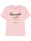 Chocoolate Graphic-print T-shirt In Pink
