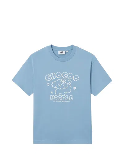 Chocoolate T-shirt Mit Grafischem Print In Blue