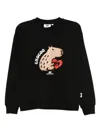 Chocoolate Graphic-printed Sweatshirt In Black