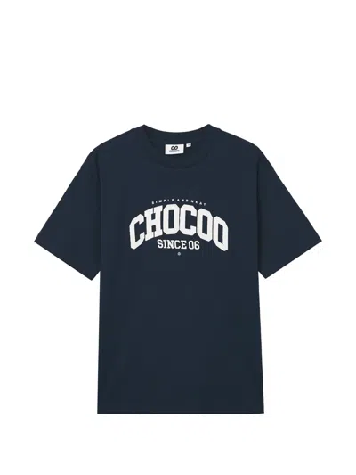 Chocoolate T-shirt Mit Grafischem Print In Blue