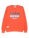 Chocoolate Graphiced Sweatshirt In Orange