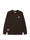 Chocoolate Graphic-patch Sweater In Brown
