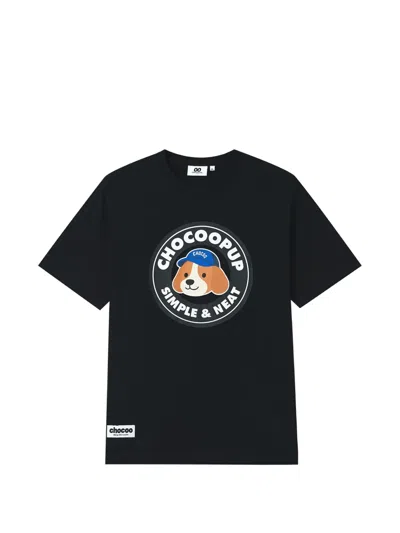 Chocoolate Graphic-print Cotton T-shirt In Multi