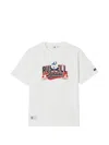 Chocoolate Graphic-print Cotton T-shirt In White