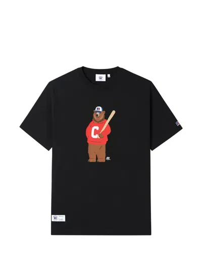 Chocoolate Graphic-print T-shirt In Black