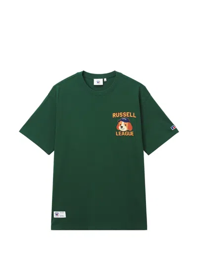 Chocoolate Graphic-print T-shirt In Green