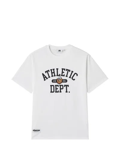 Chocoolate Graphic-print T-shirt In White