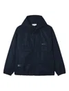 Chocoolate Hooded Front-pockets Jacket In Blue