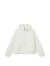 Chocoolate Hooded Jacket In White
