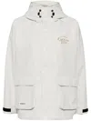 Chocoolate Hooded Utility Jacket In Neutrals