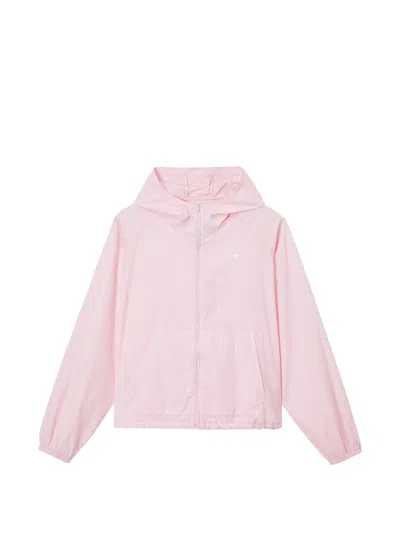 Chocoolate Kapuzenjacke Mit Reissverschluss In Pink