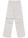 Chocoolate Knee Tuck Trousers In Grey
