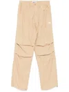 Chocoolate Knee Tuck Trousers In Neutrals