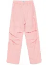 Chocoolate Knee Tuck Trousers In Pink