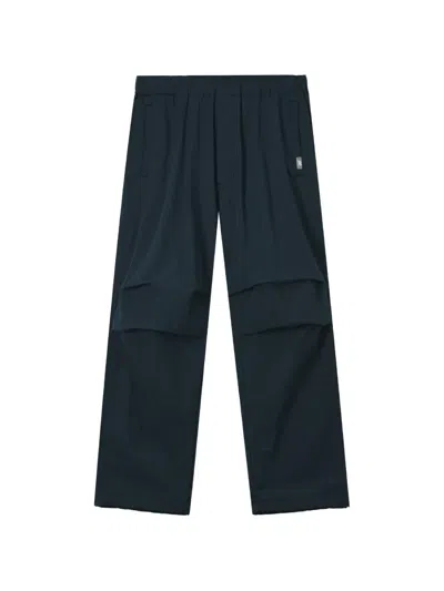 Chocoolate Knee-pleat Track Pants In Blue