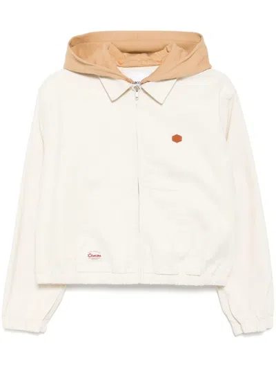 Chocoolate Layered Hooded Jacket In 中性色