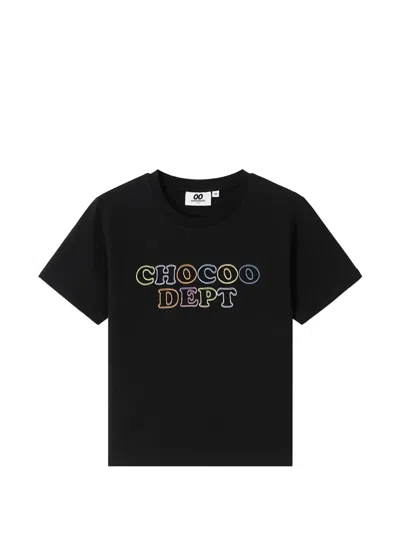 Chocoolate Lettering T-shirt In Black