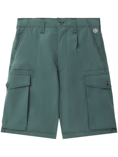 Chocoolate Logo-appliqué Cargo Shorts In Green