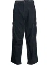 Chocoolate Logo-appliqué Corduroy Cargo Pants In Blau