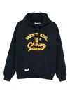 Chocoolate Logo-appliqué Hoodie In Blue