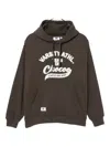 Chocoolate Logo-appliqué Hoodie In Brown