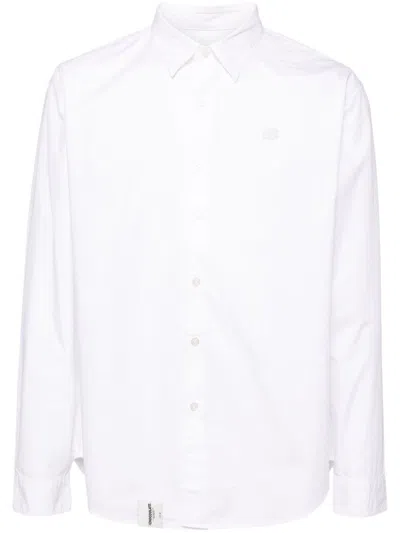 Chocoolate Logo-appliqué Shirt In White