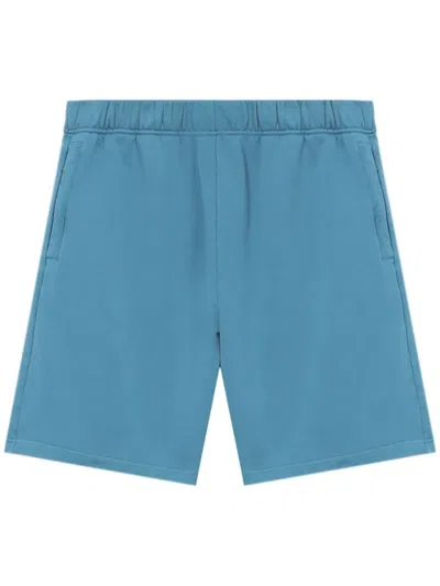 Chocoolate Logo-appliqué Track Shorts In Blue