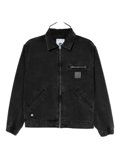 Chocoolate Logo Denim Jacket In Black