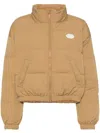 Chocoolate Logo Down Jacket In Brown