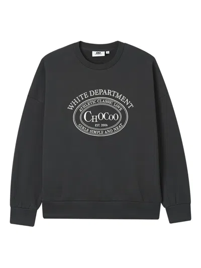 Chocoolate Logo-embellished Sweatshirt In Gray