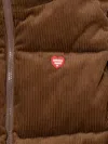 Chocoolate Weste Mit Logo-prägung In Brown