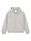Chocoolate Kapuzenjacke Mit Logo-prägung In Gray