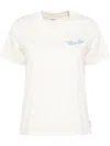 Shop Chocoolate Logo-embrodiered T-shirt In Neutrals