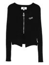 Chocoolate Logo-embroidered Blouse In Black