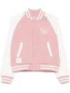 Chocoolate Logo-embroidered Bomber Jacket