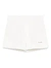 Chocoolate Logo-embroidered Denim Short