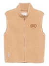 Chocoolate Logo-embroidered Gilet In Neutral