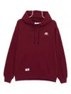 Chocoolate Logo Embroidered Hoodie In Red