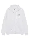 Chocoolate Logo-embroidered Hoodie In Gray