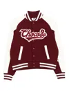 Chocoolate Logo-embroidered Jacket In Brown