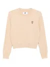 Chocoolate Logo-embroidered Jumper In Neutral