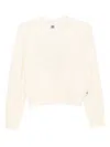 Chocoolate Logo-embroidered Jumper In Neutral