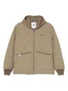 Chocoolate Logo-embroidered Padded Jacket In Neutral