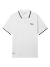 Chocoolate Logo-embroidered Polo Shirt In White