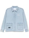 Chocoolate Logo-embroidered Shirt In Blue