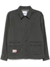 Chocoolate Logo-embroidered Shirt In Grey